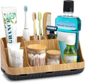 Bathroom Organizers and Storage - Detachable 7 Slots Kids Electric Toothbrush and Toothpaste Holde