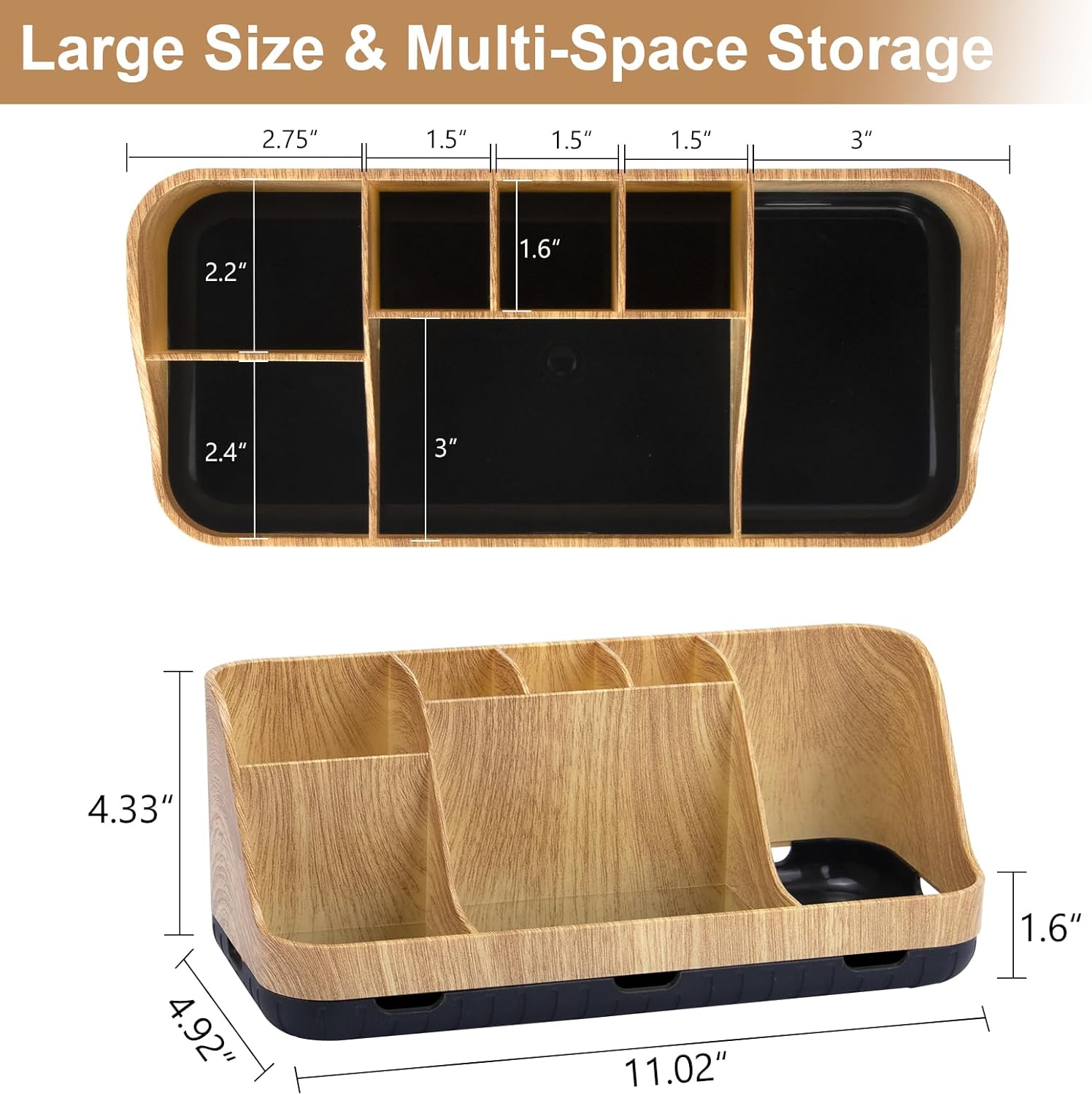 Bathroom Organizers and Storage - Detachable 7 Slots Kids Electric Toothbrush and Toothpaste Holde